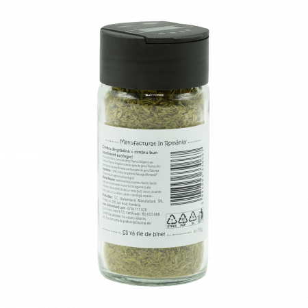 Condiment Cimbru de Grădină ECOLOGIC - 15g (Flacon Sticlă) [1]