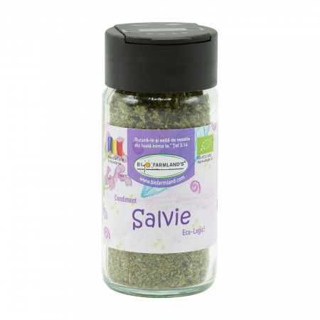 Condimente bio - Condiment Salvie ECOLOGIC Refill - 15g