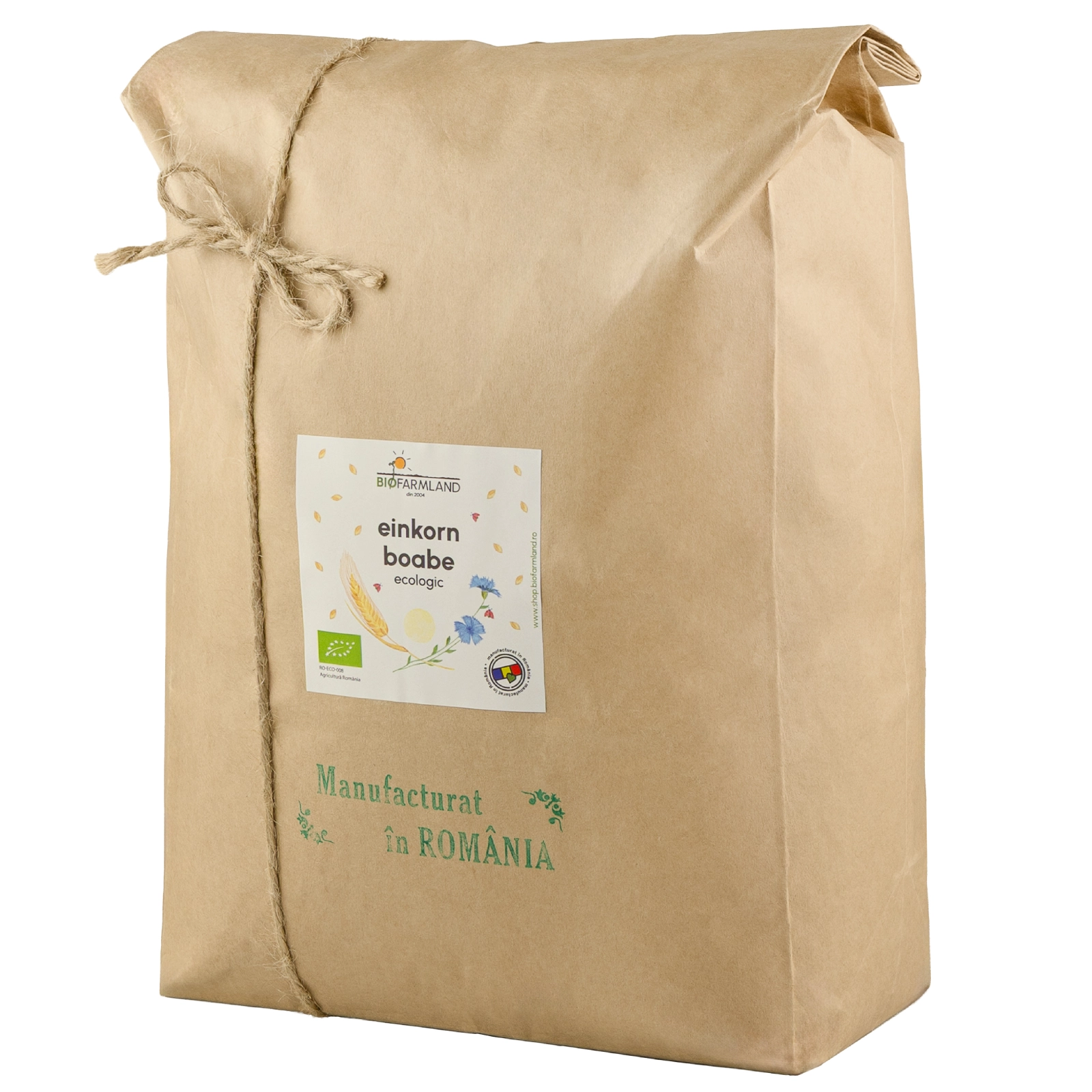 Cereale bio - Boabe-Einkorn-Ecologic-5kg-Familie