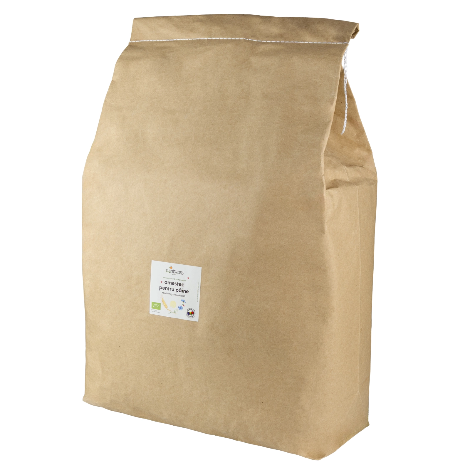 Făină integrală Amestec Pâine - Făină Integrală „Amestec pentru Pâine” BIO - 20kg