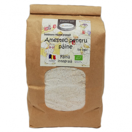 Făină amestec pâine - Făină Integrală „Amestec pentru Pâine” BIO - 1kg