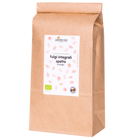 Fulgi integrali de cereale - Fulgi integrali de grâu spelta, sursă de fibre | 1kg