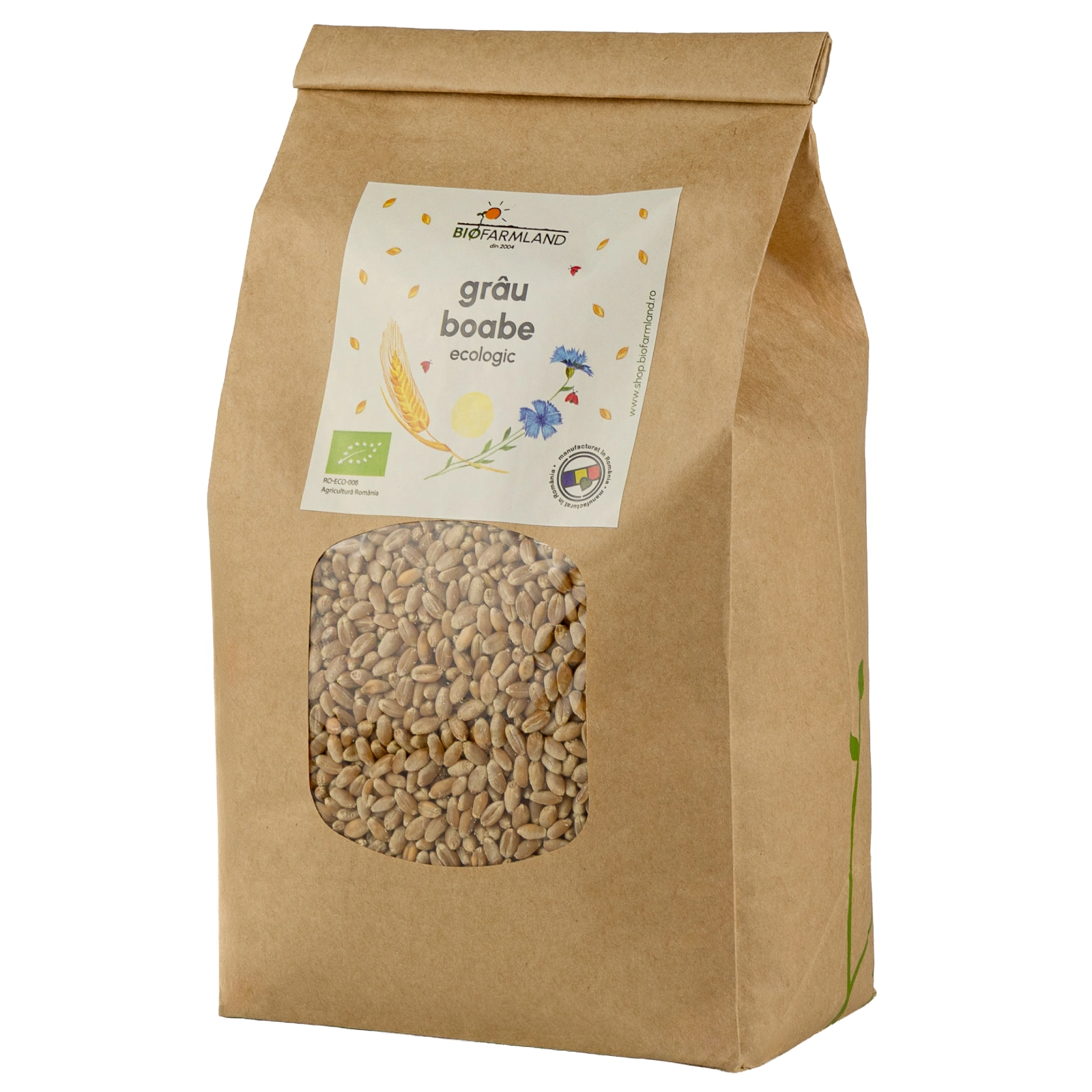Grâu boabe cereale ecologice | 1kg