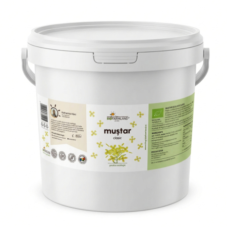 Muștar bio - Muștar Clasic ecologic - 2,5 kg
