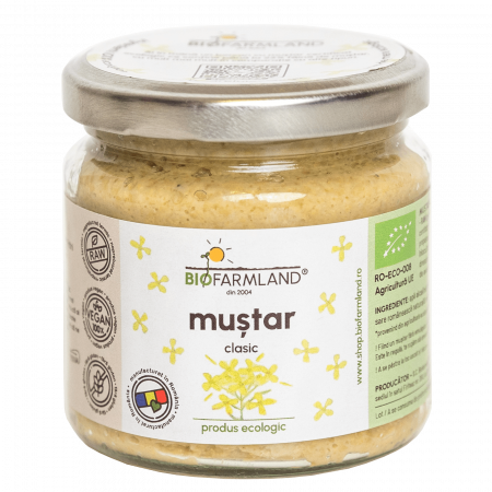 Muștar bio - Muștar Classic ecologic - 195g
