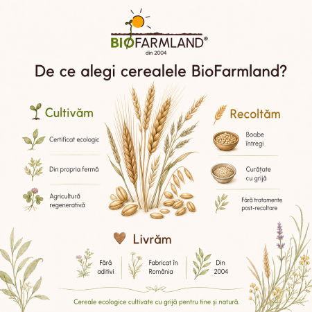 Ovăz boabe întregi ecologice | 5kg [4]