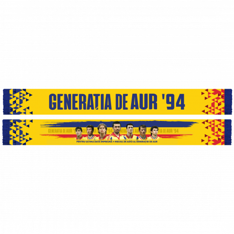 Accesorii - Esarfa cu franjuri GDA - galbena