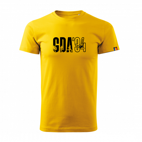 Adulti - Tricou galben GDA