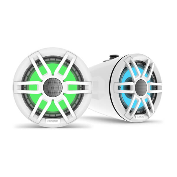Fusion difuzoare marine seria Fusion® XS de tip wake tower cu iluminare RGB LED [1]