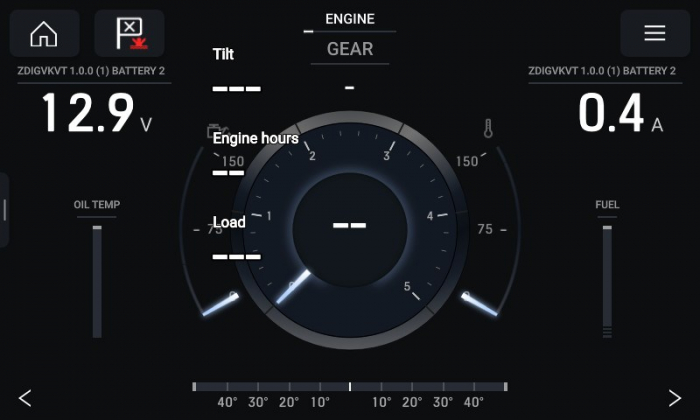 Digital Yacht monitor baterie NMEA 2000 BM100 [3]