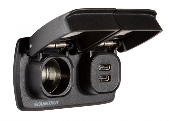 Scanstrut Flip Pro Multi - Dual USB-C & 12V Power Socket [2]