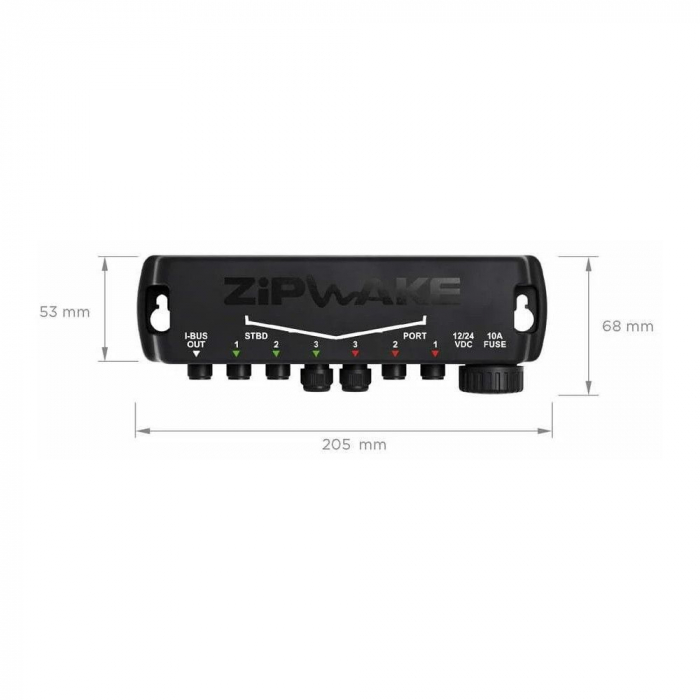 Zipwake kit sistem manual & automat de interceptori seria S Chine [3]