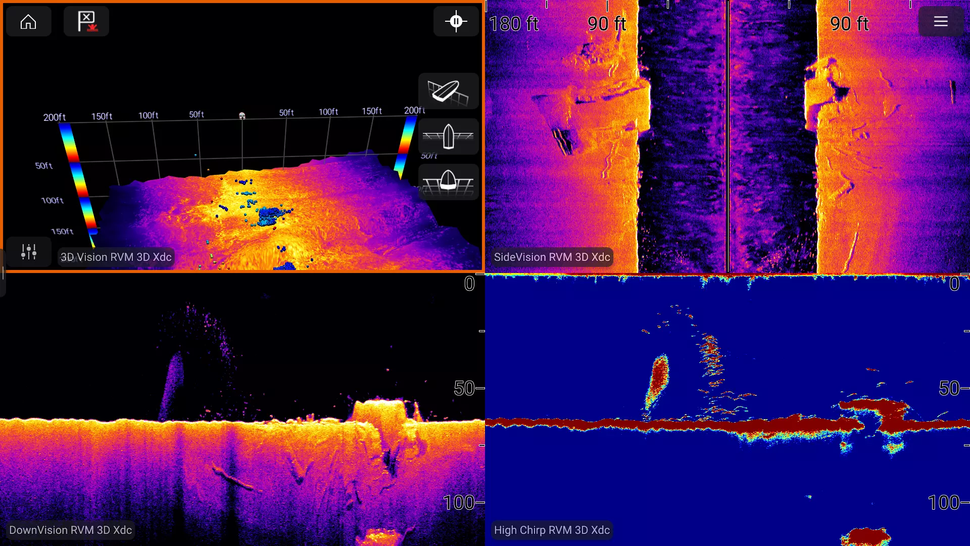 Raymarine sonar extern 1 kW RealVision 3D RVM1600 [6]