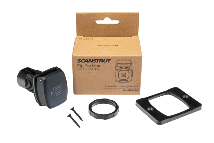 Scanstrut Flip Pro Max - Dual USB-C Socket - SC-USB-F3 / 2x USB-C Port [3]