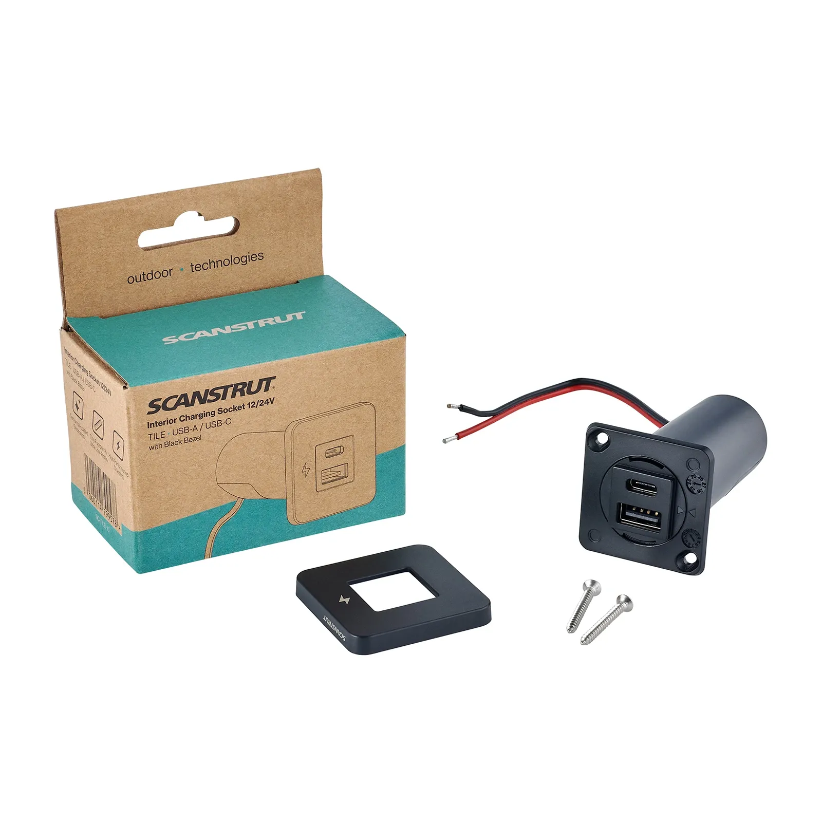 Scanstrut USB-A / USB-C Interiors Charging Socket 12/24V [3]