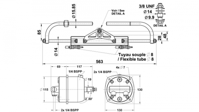 L&S kit guvernare asistata hidraulic LS175PRO [2]