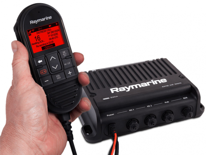 Raymarine radio VHF RAY91 Black Box & receptor AIS [2]