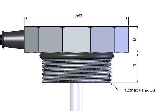 Oceanic System NMEA 2000 transmițător volumetric al nivelului de combustibil (Oceanic System) [2]