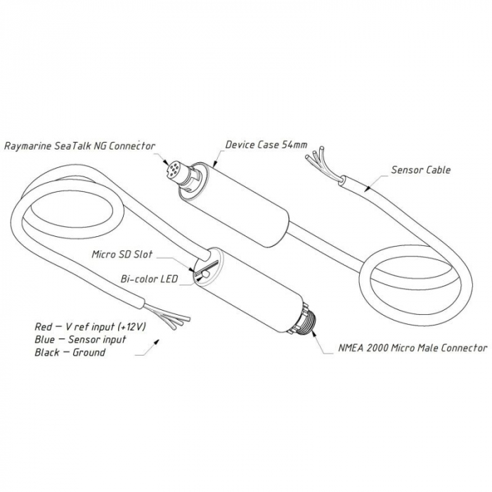 Yacht Devices NMEA 2000 Tank Adapter [2]