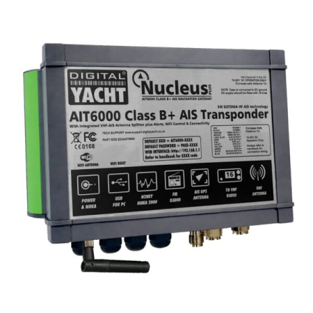 Digital Yacht AIT6000 – Transponder AIS cu splitter VHF, alarme, NMEA 2000 și Wi-Fi [1]