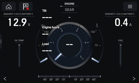 Digital Yacht monitor baterie NMEA 2000 BM100 [2]