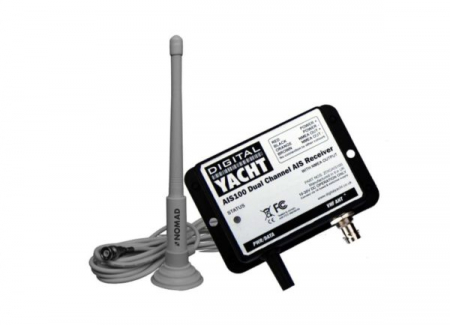 Sisteme AIS - Digital Yacht receptor AIS100 (USB) cu antena VHF, QMAX portabila