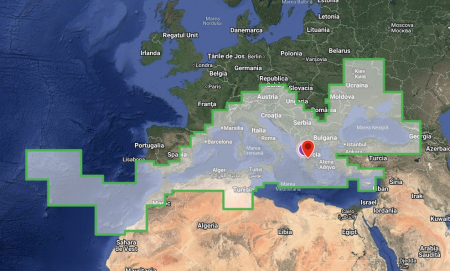 Harti - Harta digitala Navionics+ Marea Mediterana & Marea Neagra