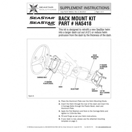 Kit montaj pompa hidraulica [1]