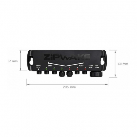 Zipwake kit sistem manual & automat de interceptori seria S Chine [2]