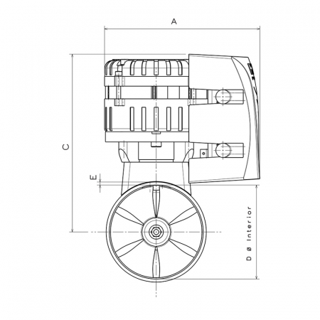 Max Power THRUSTER ECO 90 PROPORTIONAL [3]