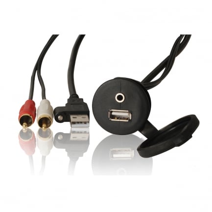 Audio - Fusion extensie USB & 3.5mm AUX connector