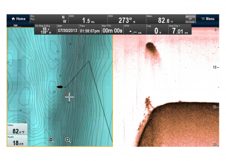 Raymarine sonar extern CHIRP DownVision CP100 [5]