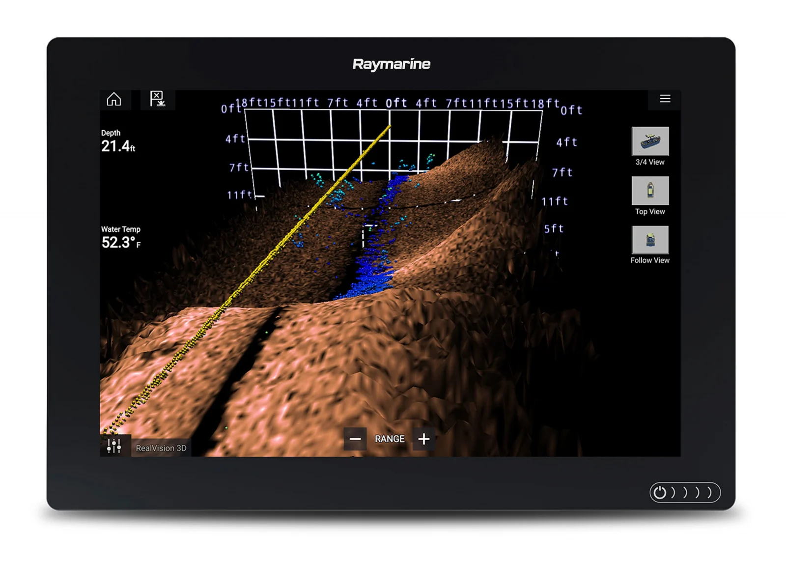 Raymarine sonar integrat AXIOM+ RV & sonda RV-100 [5]