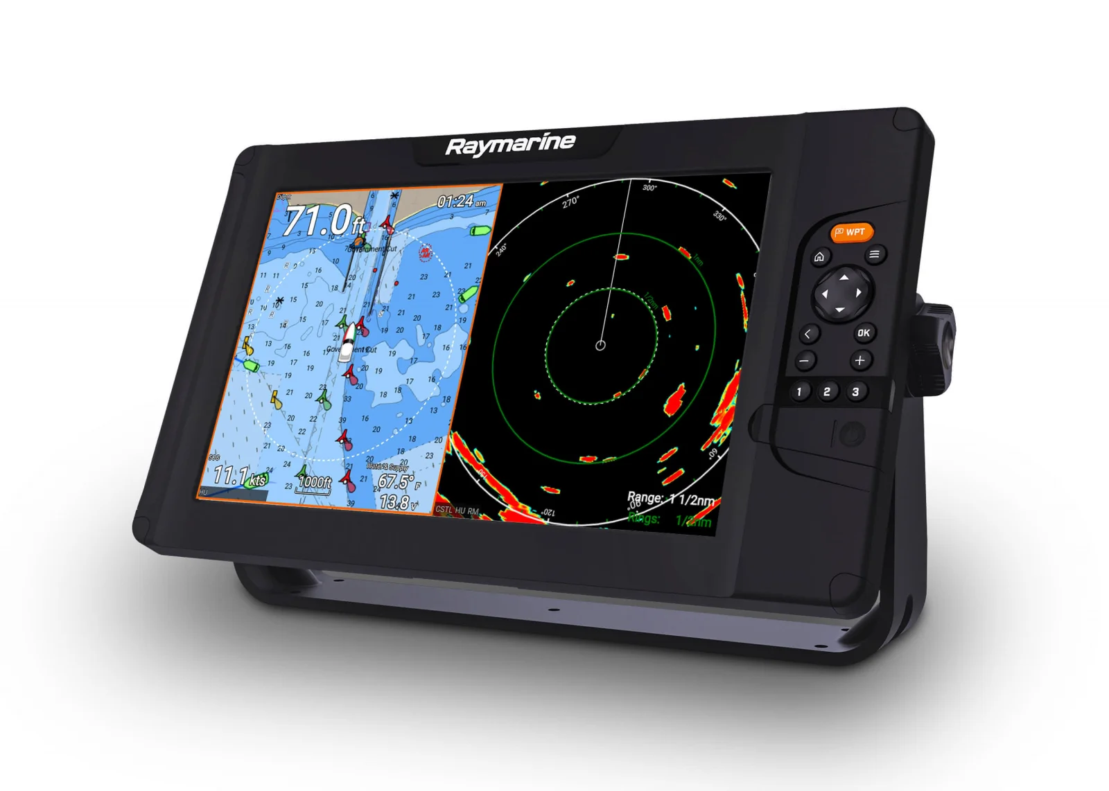 Raymarine sonar integrat ELEMENT S & sonda CPT-S [3]