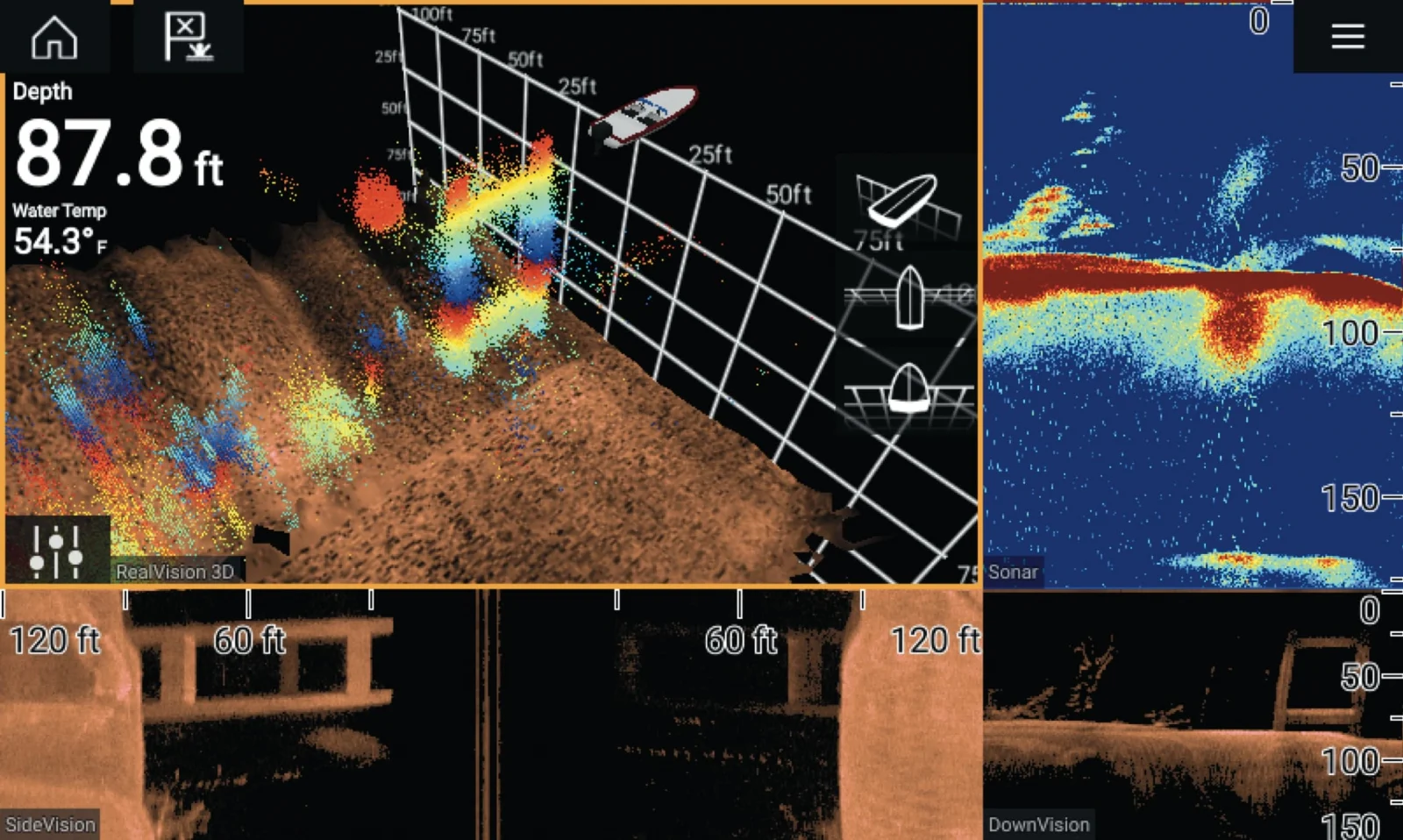 Raymarine sonda thru-hull RealVision 3D RV [6]