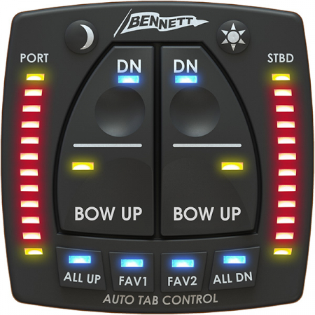 Bennett BOLT sistem electric  Trim Tab cu comutator de control ATP Auto Trim Pro [1]