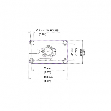 Suport din inox pentru antene (1”X14) [2]