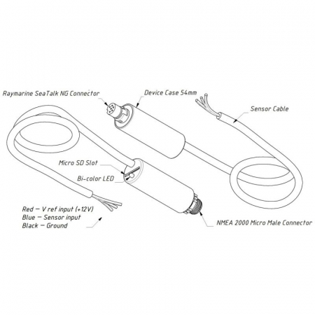 Yacht Devices NMEA 2000 Tank Adapter [1]