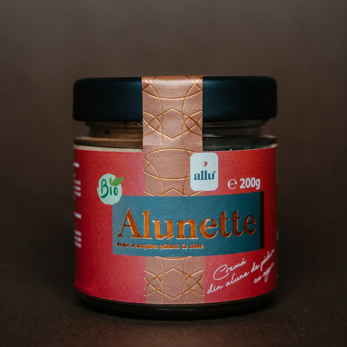 Crema de alune de padure Bio Alunette cu agave [1]