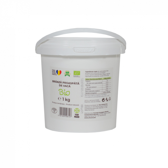 Brânză Bio proaspătă de vacă 1 kg [2]