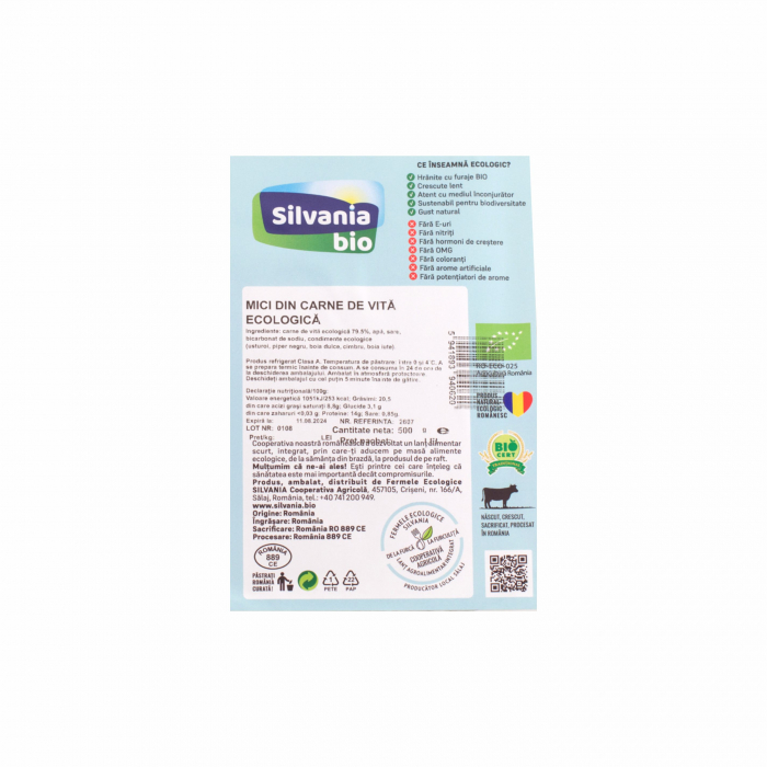 Mici Bio din carne de vită [3]