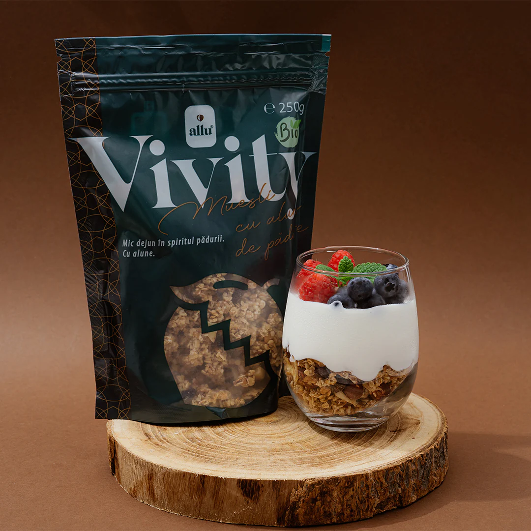 Vivity - Muesli cu alune de pădure, 250g, ecologic [1]