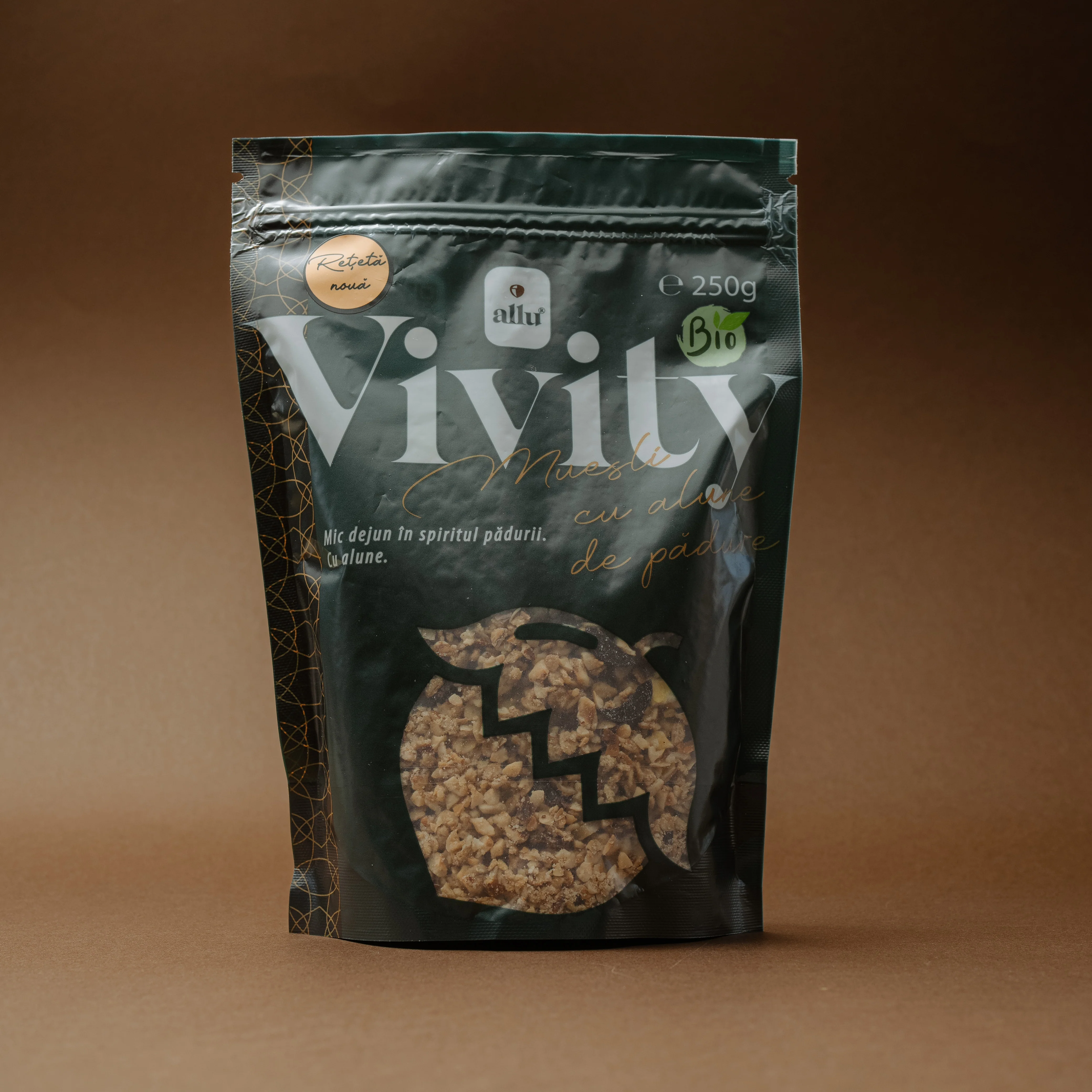 Vivity - Muesli cu alune de pădure, 250g, ecologic [2]