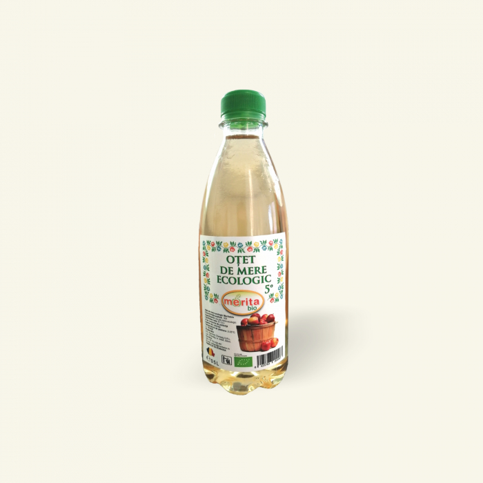 Oțet Bio de mere Merita 0.5 L [2]