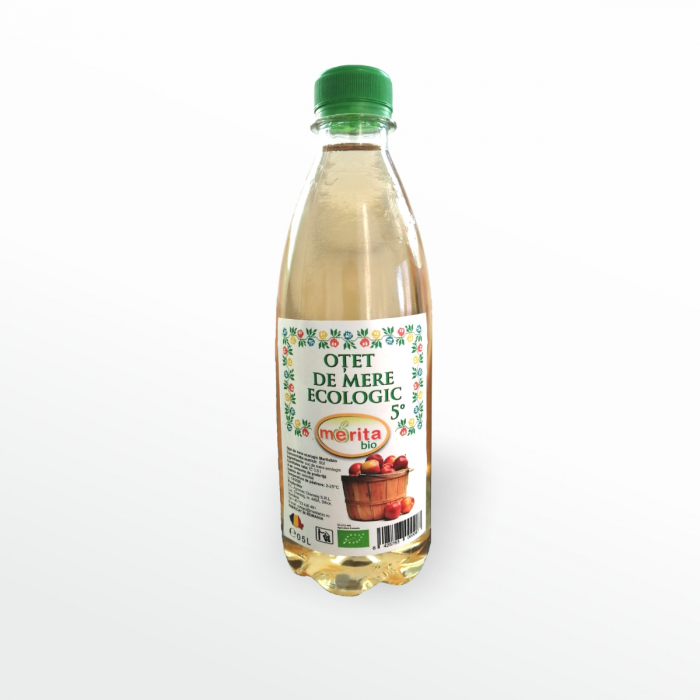 Oțet Bio de mere Merita 0.5 L [3]