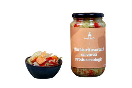 Din camara adunate - Murătură asortată cu varză Bio