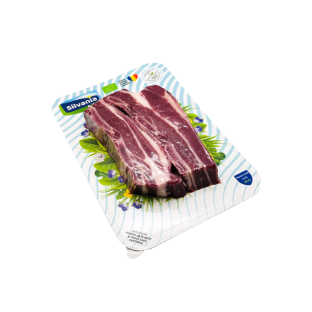 Carne de vită - Coaste Bio de mânzat, cu os