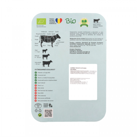 Carne tocată Bio de vită 20% grăsime [5]