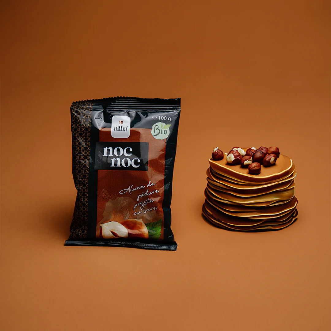 Noc Noc - Alune de pădure prăjite Bio cu sare [2]