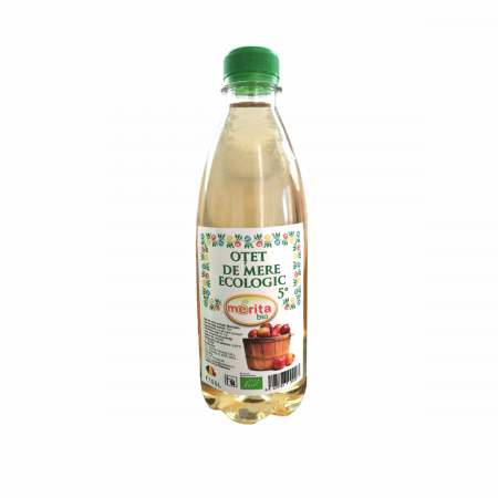 Oțet Ecologic - Oțet Bio de mere Merita 0.5 L